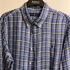 Polo Ralph Lauren linen button down shirt